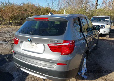 2014 BMW X3 xDrive35I z USA, uszkodzony, nr VIN 5UXWX7C57E0E77250